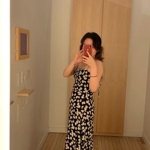 peach dress reformation